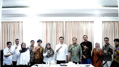 Penandatanganan&nbsp;addendum kelima dari Perjanjian Kerja Sama (PKS) Pembangunan di Wilayah Kabupaten Cianjur.