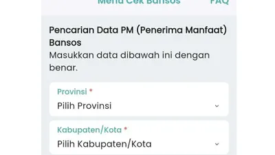 Ilustrasi. Aplikasi Cek Bansos 
