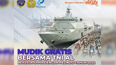 Cara Daftar Mudik Gratis TNI Angkatan Laut 2025 Naik Kapal Perang, Jangan sampai Kehabisan!