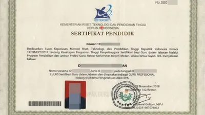 Cara Mudah Cek Nomor Serdik PPG Secara Online di Laman PISN