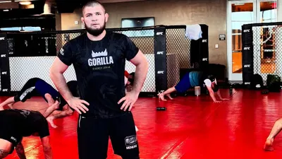 Mantan Juara UFC Khabib Nurmagomedov 