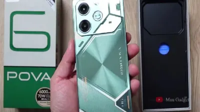 Sedang cari HP yang punya baterai jumbo tapi harga 2 jutaan saja? Tecno Pova 6 adalah jawaban terbaiknya.