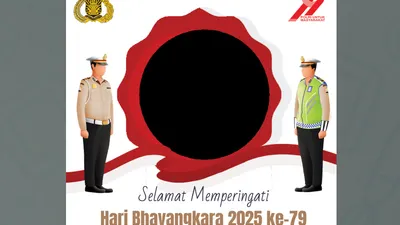 Link twibbon Hari Bhayangkara ke-97 pada 1 Juli 2025.