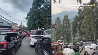 Jangan Sampai Terjebak Macet, Simak Info Lalu Lintas Jalur Puncak Bogor Terupdate 29 Desember 2024