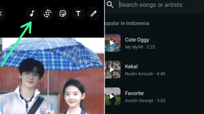 Lebih Seru dan Menarik! Fitur WhatsApp Tambahkan Musik di Status, Sudah Coba? Ternyata Mudah Loh Caranya