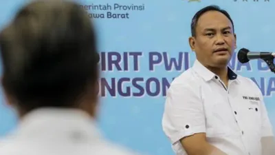 Ketua PWI provinsi Jawa barat Hilman Hidayat.