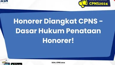 Penataan Honorer Menuju PPPK 2024: Hampir 500 Ribu Non-ASN Berpeluang Ikuti Seleksi Tahap 2, Simak Rinciannya!