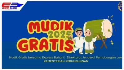 Pendaftaran Mudik Gratis Moda Kapal Laut Kemenhub Bersama Express Bahari
