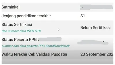 Kenapa Status Sertifikasi di SIMPKB Belum Berubah?
