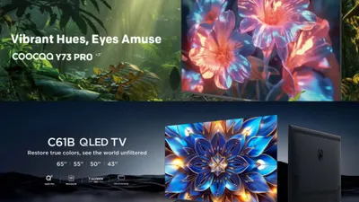 Duel TV 4K Murah Coocaa 43 Y73 Pro vs TCL C61B