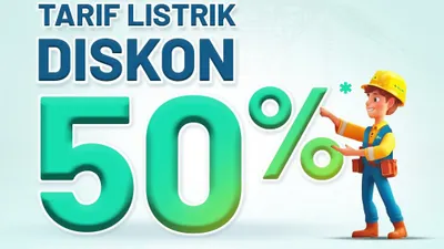PLN Umumkan Diskon Listrik 50% di 2025