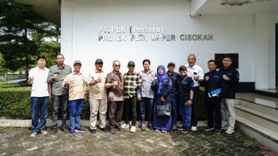 Audiensi pengelolaan quarry Gunung Karang yang berlokasi di Desa Karangsari, Kecamatan Cipongkor, Kabupaten Bandung Barat.