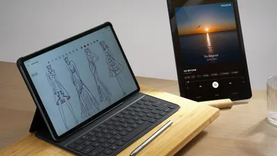 Honor Pad 9 dilengkapi dengan keyboard dan pencil