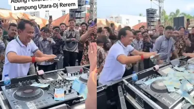 Nama Utara Hatami, anggota DPRD Lampung Utara dari Fraksi PKB, mendadak menjadi sorotan publik usai menyawer DJ 