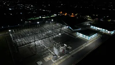 Penyelesaian proyek ditandai dengan berhasilnya pemberian tegangan pertama (energize) kepada infrastrukur listrik tegangan tinggi tersebut.