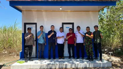 PNM Salurkan Bantuan Sanitasi dan Air Bersih, Dukung Masa Depan Sehat Masyarakat
