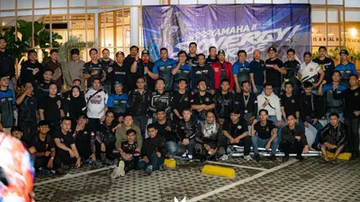 175 Motor Sport Yamaha Meriahkan Synergy Ride Jakarta
