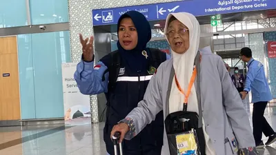 Supenti (80) Tahun Jemaah asal Lombok menunggu Antrean hingga 15 Tahun Lamanya untuk bisa berangkap ke Tanah Suci 
