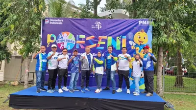 Semangat Jaga Diri Jaga Kawan Jaga PNM Gema di Porseni 2025.