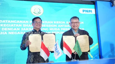 Kerja sama PNM dan JAM DATUN hadirkan kepastian hukum demi penguatan tata kelola dan keberlanjutan pemberdayaan UMKM prasejahtera.