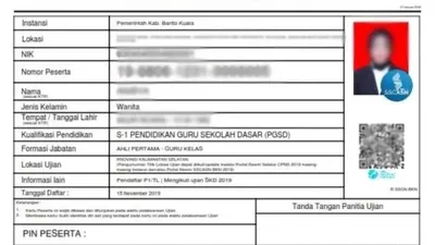JANGAN SALAH! Begini Cara Cetak Kartu Ujian PPPK 2024 yang Benar, Cek Jadwal dan Aturannya!