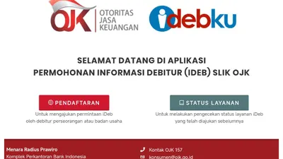 Cek KTP Dipakai Pinjol atau Tidak di Aplikasi SLIK OJK.