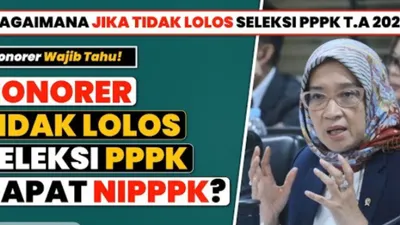 Peserta Seleksi Kompetensi PPPK yang dinyatakan memenuhi syarat kelulusan akan memasuki tahapan selanjutnya.