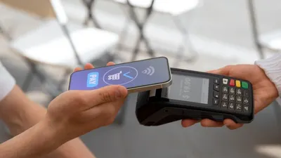 Ilustrasi NFC di HP.