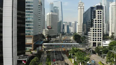 Ilustrasi Kota Jakarta.