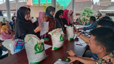 Illustrasi.  Menteri Pertanian Andi Amran Sulaiman mengungkapkan bahwa stok cadangan beras saat ini mencapai 3,18 juta ton, angka tertinggi sejak Indonesia merdeka.