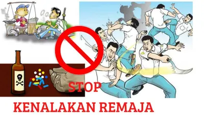 Ilustrasi Kenakalan Remaja