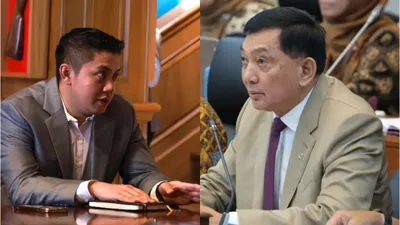 Kolase Seskab Letkol Teddy dan Menhan Sjafrie Sjamsoeddin