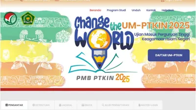 Pendaftaran UM-PTKIN 2025 Dibuka 22 April, Simak Syarat, Jadwal, dan Tata Cara Daftar