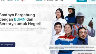 Rekrutmen Bersama BUMN 2025, Ini Cara Daftar dan Tips Pengisian Data agar Lolos Seleksi