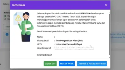 Panduan Lengkap Konfirmasi Panggilan PPG Daljab Tertentu 2025: Jadwal, Cara Daftar, hingga Tips Lapor Diri