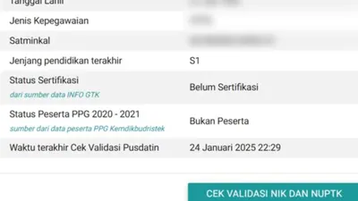 Illustrasi. Ternyata Ini Penyebab Status Sertifikasi SIMPKB Belum Berubah Padahal di PISN Sudah Aktif