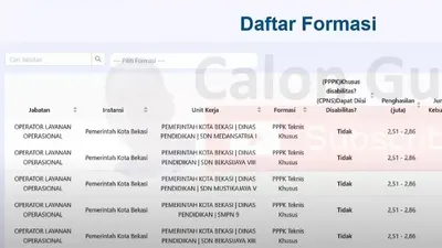 Ketat Banget! Begini Cara Cek Jumlah Pesaing PPPK Tahap 2 per Unit Penempatan, Ketahui Peluang Peserta Seleksi Di Sini
