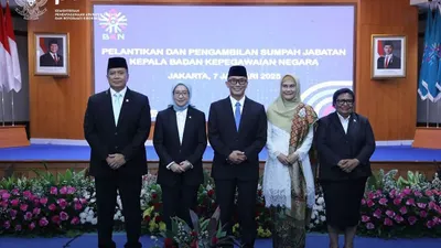 Profil Singkat Kepala BKN Baru Zudan Arif Fakrulloh yang Resmi Dilantik MenPAN RB RIni Widyantini