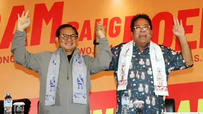 Pramono Anung dan Rano Karno.