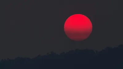 Ilustrasi Strawberry Moon