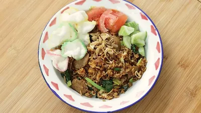 Ilustrasi menu untuk sahur.