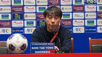 Pelatih Timnas Indonesia Shin Tae Young | Dalam jadwalnya, Indonesia akan menjalani empat laga di penyisihian grup. Mulai dari 9 sampai 21 Desember 2024.