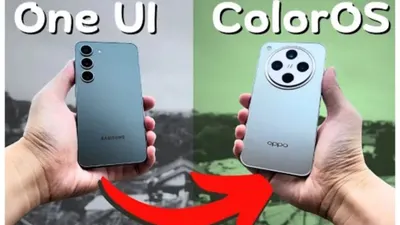 Samsung Galaxy S23 yang menggunakan antarmuka One UI 6 melawan kompetitornya Oppo Find X8 dengan ColorOS 15.