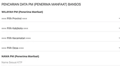 Cek Bansos.
