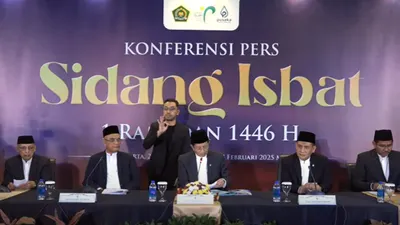Hasil Sidang Isbat 1 Ramadan 1446 H