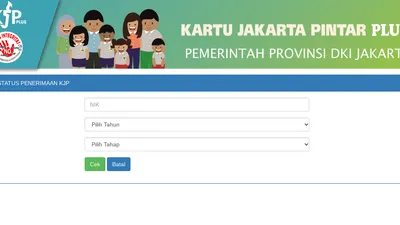 Sekarang cek saldo dan status penerimaan KJP Plus bisa dilakukan secara online dengan mudah, tanpa harus datang ke kantor.