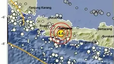 INFO GEMPA! Gempa Guncang Garut 4.6 M Hari Ini Terasa hingga Bandung Selatan