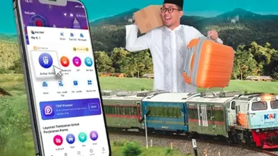 Tiket KAI Lebaran Sudah Mulai Dijual! Ini Jadwal Pemesanan Tiket Keberangkatan H-10 hingga H1