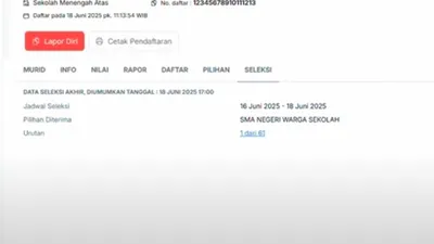 Jika masih bingung terkait tata cara atau langkah-langkah Lapor Diri SPMB Jakarta 2025