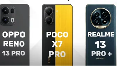 Di antara Oppo Reno 13 Pro, Poco X7 Pro, dan Realme 13 Pro Plus mana smartphone yang paling andal dengan kamera yang bokeh di 2025?